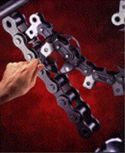 standard attachment roller chains